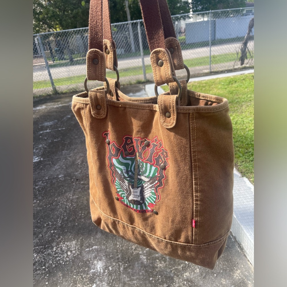 Vintage y2k Levis tote bag - Picture 2 of 7